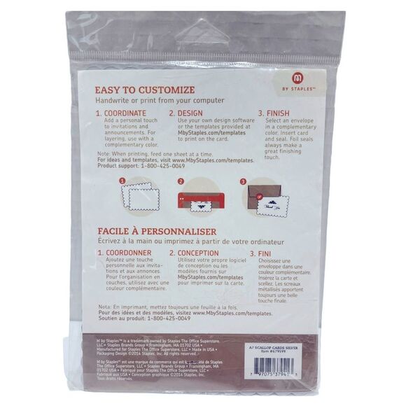 Decorative Silver Labels & Cardstock Bundle - Picture 4 of 6